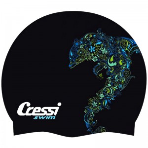 Шапочка для плавания Cressi FANTASY, силиконовая